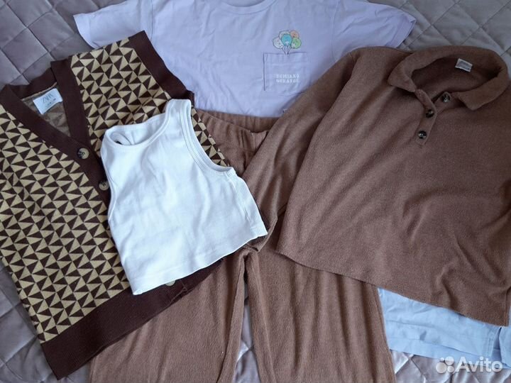 Костюм жилет zara. 152