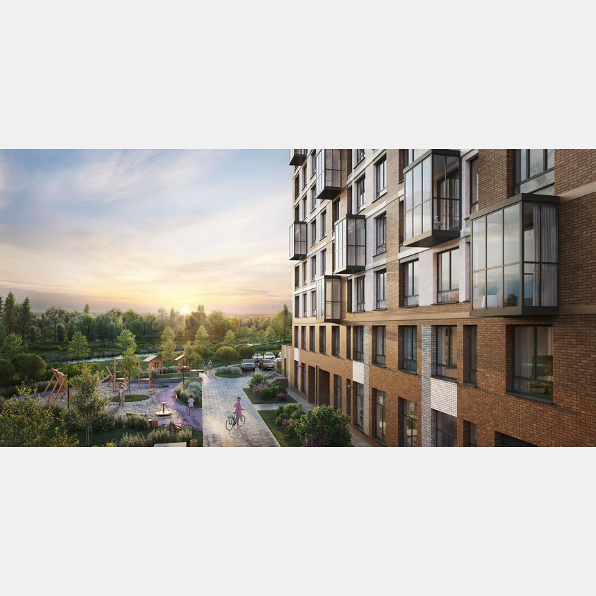 2-к. квартира, 53,4 м², 4/23 эт.