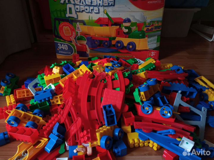 Конструктор железная дорога Bauer