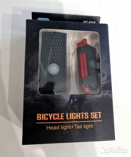 Велосипедный фонарь + фара
