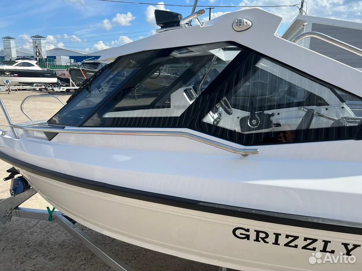 Катер grizzly 500 HT unimog+suzuki 90+прицеп