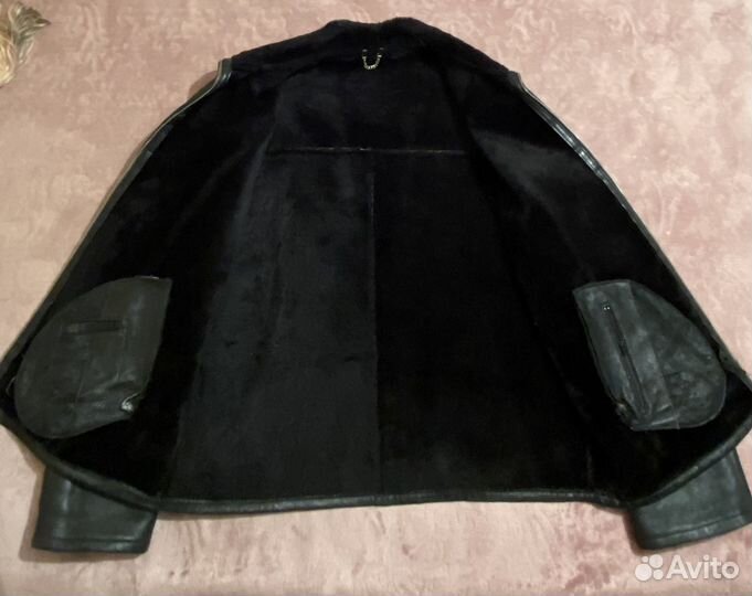 Дубленка натуральная мужская 50 52