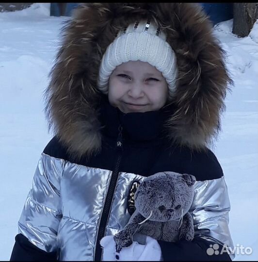 Пуховик для девочки