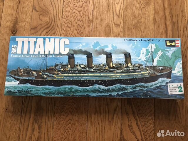 Сборная модель корабля Titanic