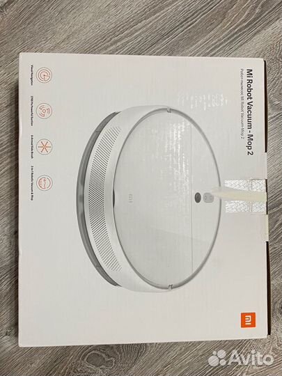 Робот пылесос mi robot vacuum mop 2