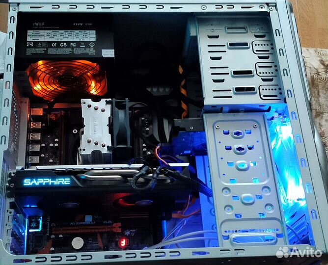 Игровой (12 потоков, 12Gb DDR4, Radeon RX 570)