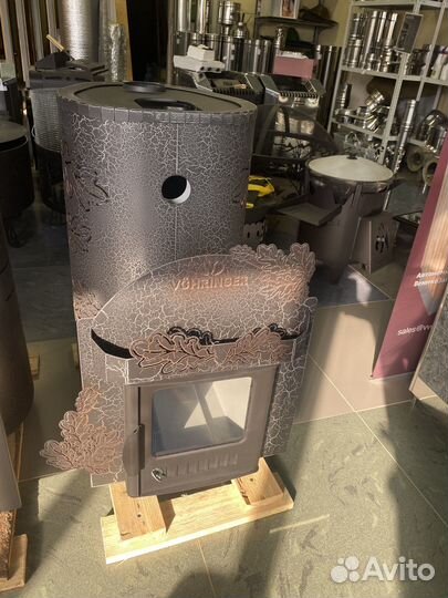 Печь дровяная для бани
