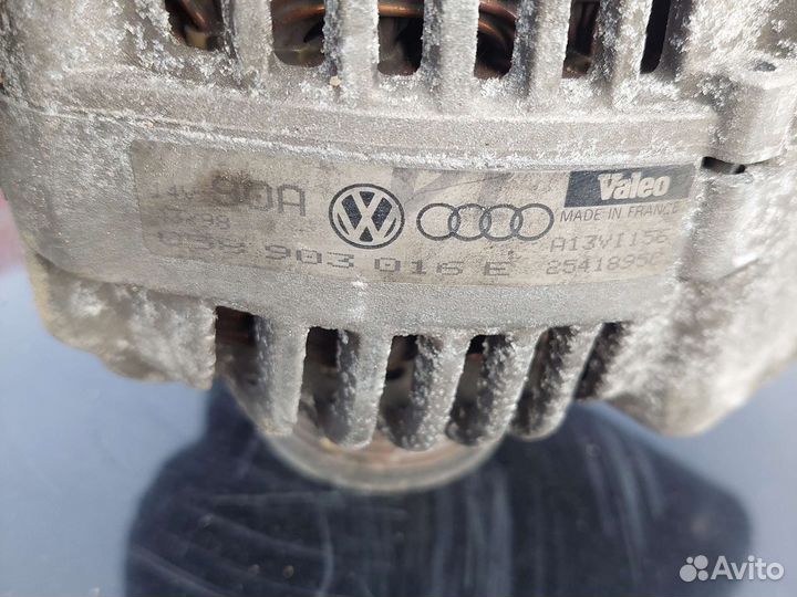 Генератор с японии volkswagen passat adr 1.8