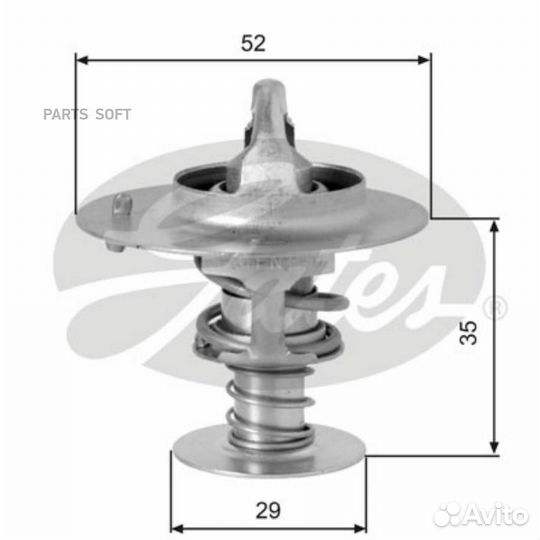 Gates TH03382G1 РРСРРССРС TH03382G1 (7412-10069)
