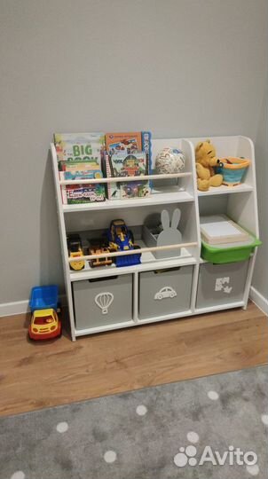 Стеллаж для книг и игрушек Bummi 5 Монтессори