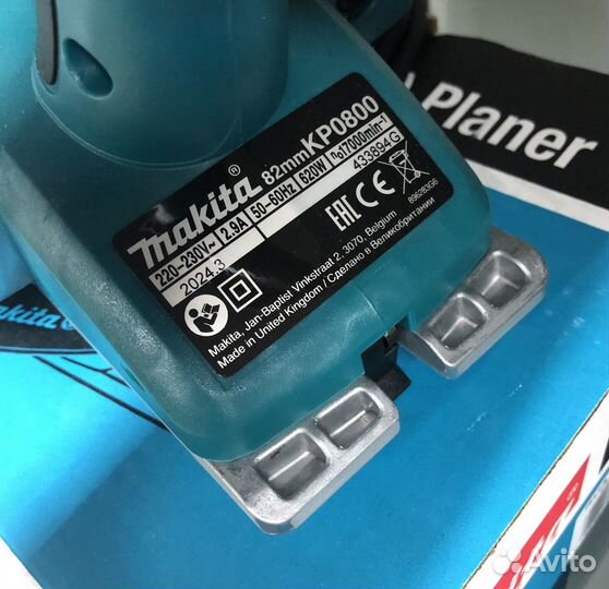 Рубанок makita kp0800 original новый