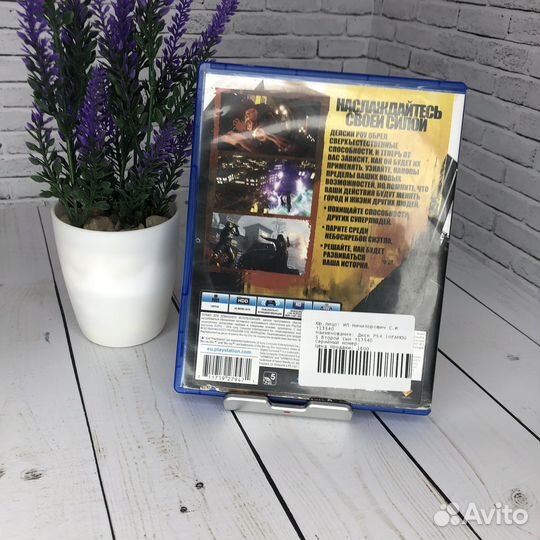 Диск PS4 infamous второй сын