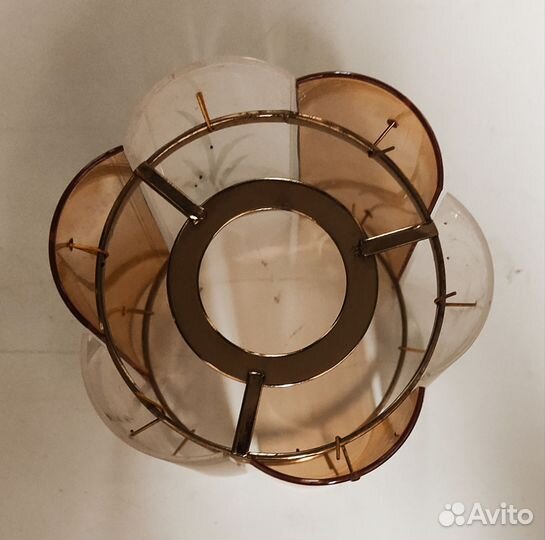 Плафоны для люстры стеклянные тëплые композитные