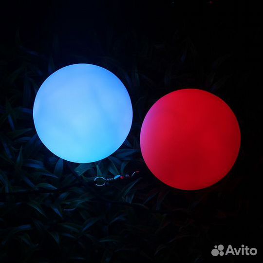Светящийся шар светильник сфера LED RGB