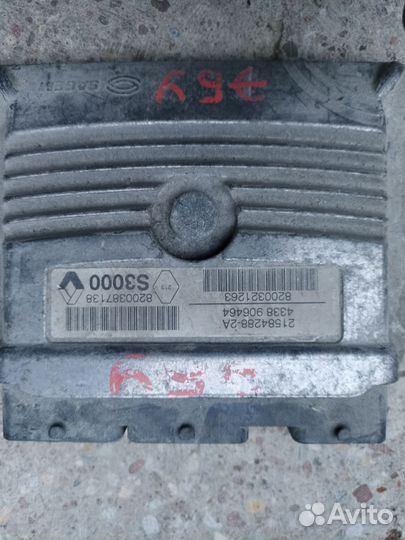 Renault Megane 2 эбу двс