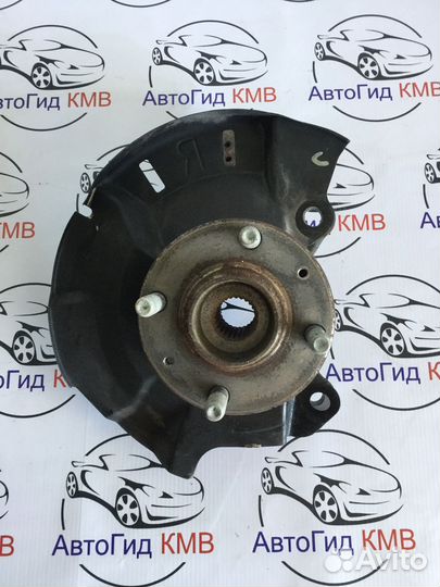 Кулак поворотный передний правый Hyundai Solaris