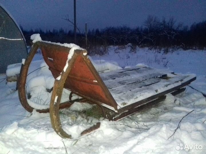 Сани конные