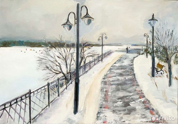 Картина маслом на холсте