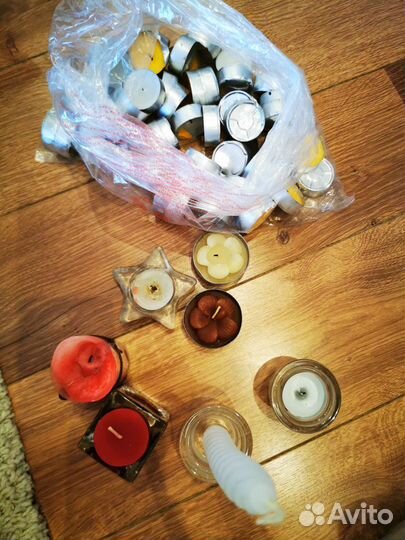 Свечи декоративные аромосвечи