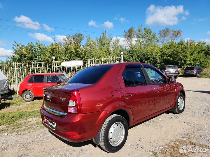 Renault Logan 1.6 МТ, 2011, 128 104 км