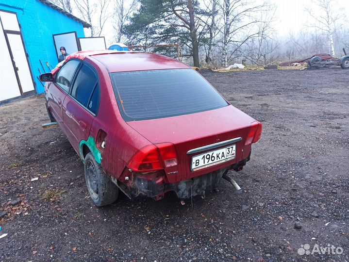 Honda civic 7 разбор хонда цивик 7