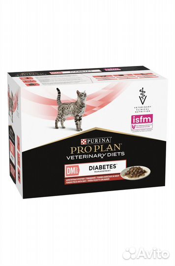 Корм для кошек Pro plan purina diabetes