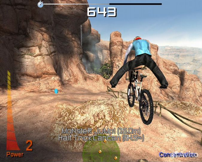 Mountain Bike Adrenaline, б/у, английский (PS2)