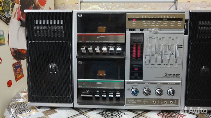 GoldStar TSW-632, магнитола