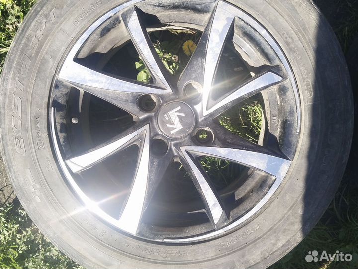 Литые диски r15 на nissan almera