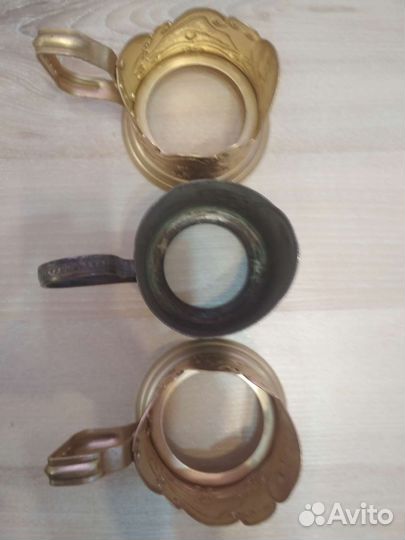 Три подстаканника СССР