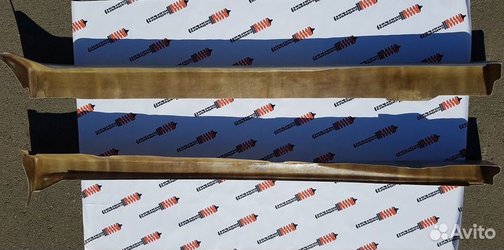 Пороги BZ Touring для Toyota Corolla 100