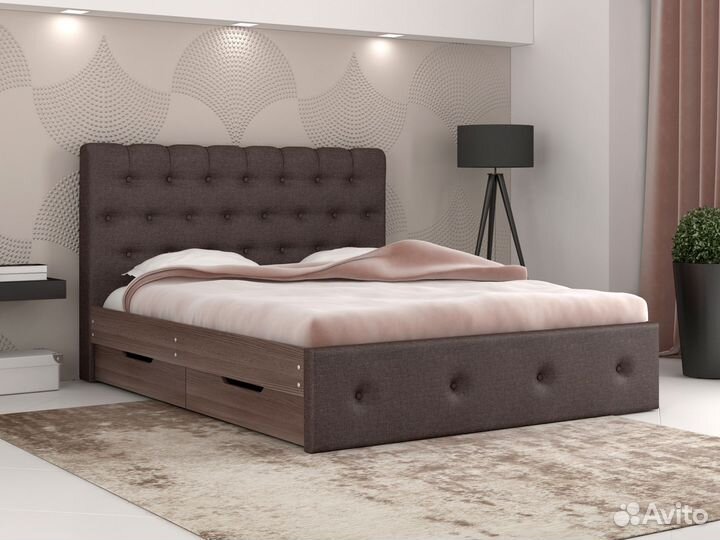 Кровать мягкая Амели