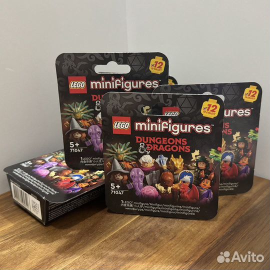 Lego minifigures dungeons dragons минифигурки