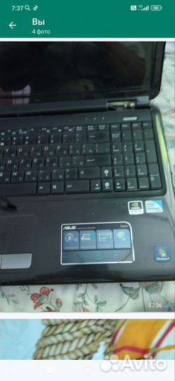 Ноутбук asus