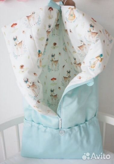 Конверт на выписку и в коляску весна/осень