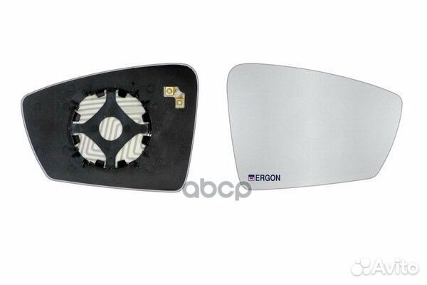 Зеркальный элемент правый сфера c обогревом ней