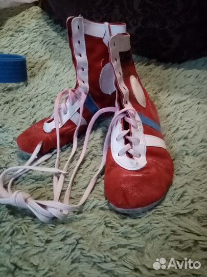 Борцовки для Самбо. Детские б/у р32