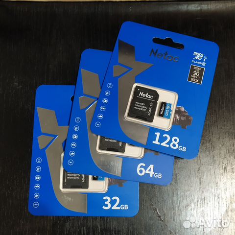 Карта памяти Netac micro sd 32 гб