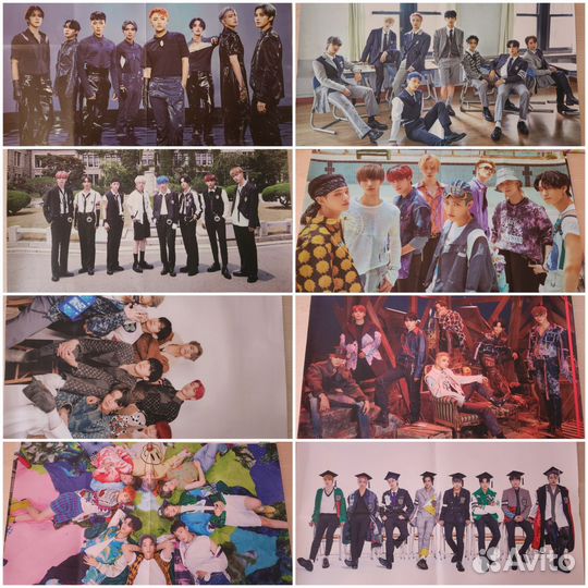 Плакаты Ateez оригинальные 59/42