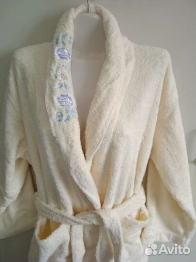Халат махровый женский