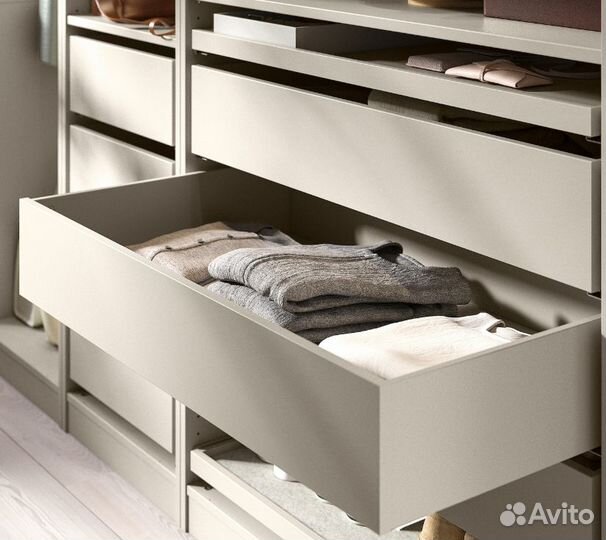 Ящик - IKEA komplement, 100x58 см, бежевый комплим