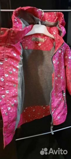 Ветровка для девочки 92