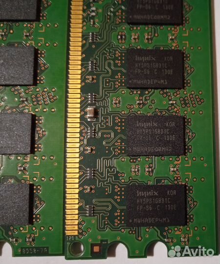 Оперативная память Hynix DDR2 2Gb х 2шт