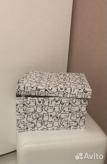Коробки с котами IKEA