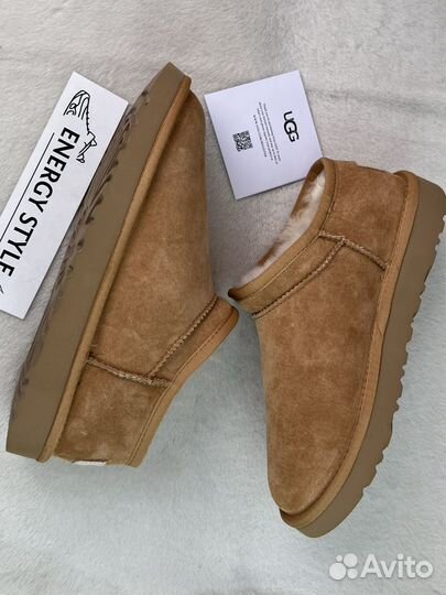 Угги Ugg Ultra Mini Tasman Chestnut