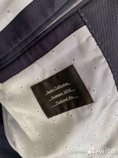 Пиджак мужской синий zara