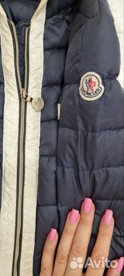 Пуховик moncler детский