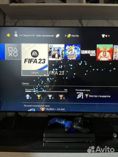 Игровая приставка ps4 pro 1tb с играми