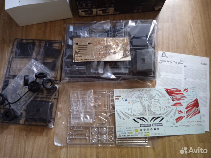 3922 Italeri Scania 164L Topclass 1/24