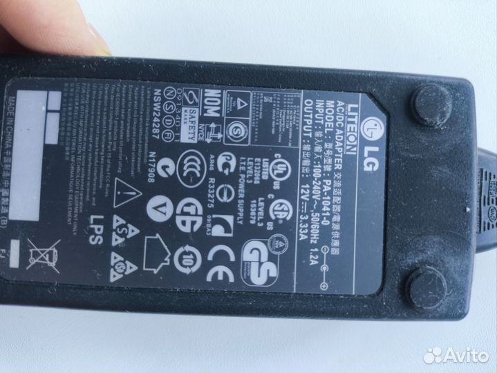 Блок питания 12v 3a